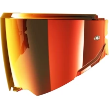 Визор ANTISCRATCH IRIDIUM LARGE SHELL Red