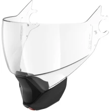 Визор EVOJET CLEAR A.S A.F HOMOL.+CHIN BAR Matt Clear Matt back