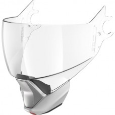 Визор EVOJET CLEAR A.S A.F HOMOL.+CHIN BAR Matt Clear Matt silver