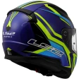 ШЛЕМ LS2 FF353 RAPID II FLITZ H-V YELLOW BLUE-06