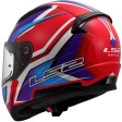 ШЛЕМ LS2 FF353 RAPID II FLITZ WHITE BLUE RED-06