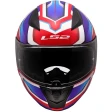 ШЛЕМ LS2 FF353 RAPID II FLITZ WHITE BLUE RED-06
