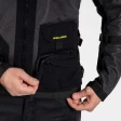 Куртка текстильная REBELHORN BRUTALE DARK GREY/BLACK/FLO YELLOW