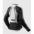 Куртка текстильная женская REBELHORN HARDY 3.0 BLACK LIGHT GREY FLUO YELLOW