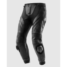 Штаны кожаные REBELHORN INFERNO BLACK/WHITE