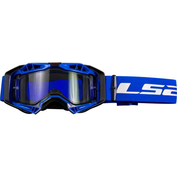 Очки AURA ENDURO SERIES BLACK BLUE WITH CLEAR VISOR