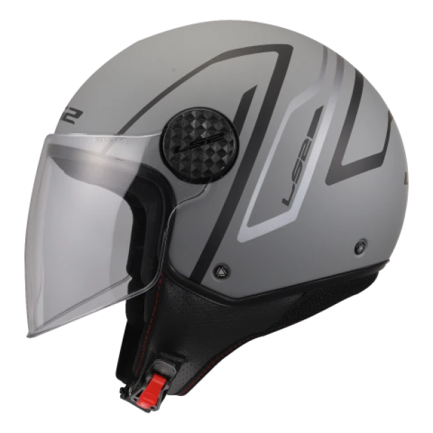 Шлем LS2 OF558 SPHERE LUX II MINIM BLACK GREY-06