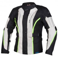 Куртка текстильная OZONE SAHARA LADY BLACK/GREY/FLUO YELLOW 