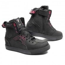 Ботинки кожаные REBELHORN VANDAL BLACK/PINK