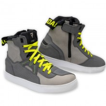 Ботинки кожаные REBELHORN VANDAL MYSTERIOUS GREY/FLUO YELLOW