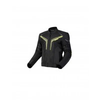 Куртка текстильная OZONE FLOW LADY BLACK/FLUO YELLOW