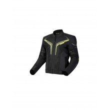 Куртка текстильная OZONE FLOW LADY BLACK/FLUO YELLOW