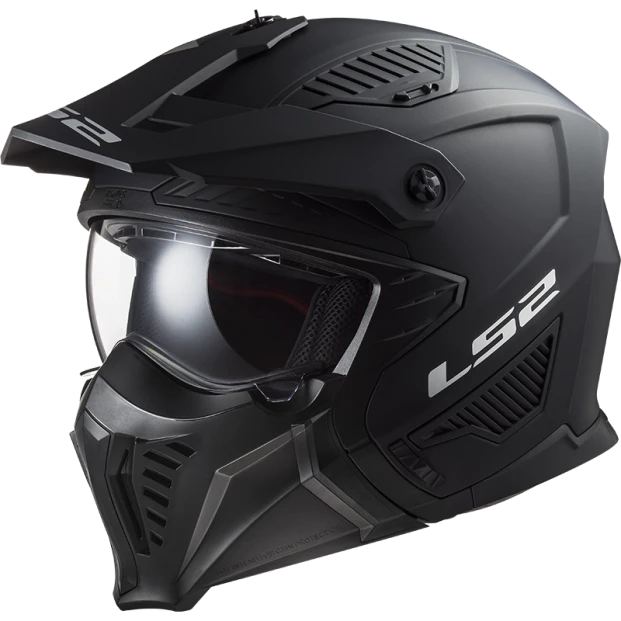 Шлем LS2 OF606 DRIFTER SOLID MATT BLACK-06