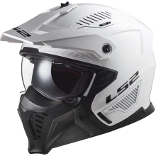 Шлем LS2 OF606 DRIFTER SOLID WHITE-06