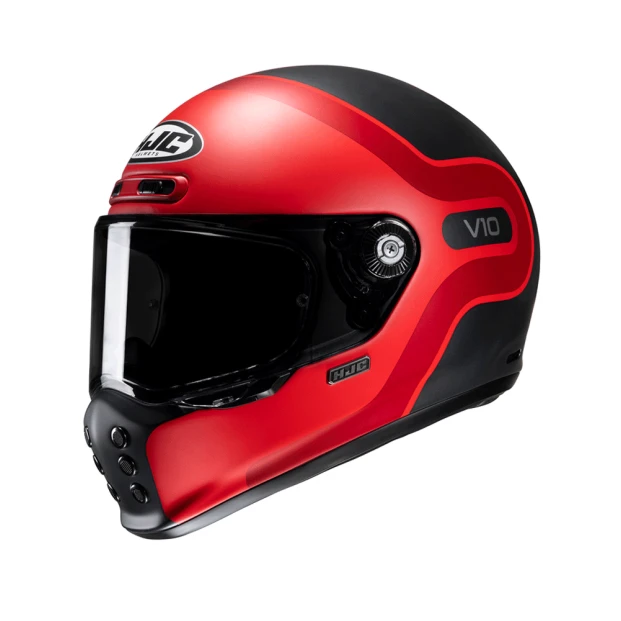 Шлем HJC V10 GRAPE RED/BLACK