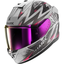 Шлем SHARK D-SKWAL 3 BLAST-R Mat GREY BLACK RED
