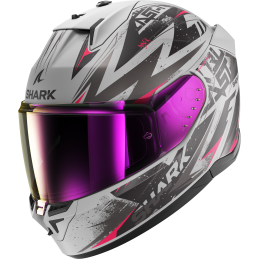 Шлем SHARK D-SKWAL 3 BLAST-R Mat GREY BLACK RED
