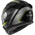 Шлем SHARK D-SKWAL 3 SIZLER BLACK GREY YELLOW