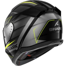 Шлем SHARK D-SKWAL 3 SIZLER BLACK GREY YELLOW