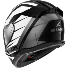 Шлем SHARK D-SKWAL 3 SIZLER BLACK GREY WHITE