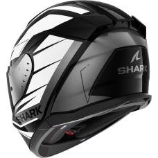 Шлем SHARK D-SKWAL 3 SIZLER BLACK GREY WHITE