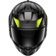 Шлем SHARK RIDILL 2 BERSEK BLACK GREY YELLOW