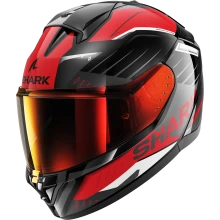 Шлем SHARK RIDILL 2 BERSEK BLACK WHITE RED