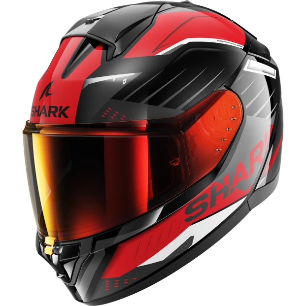 Шлем SHARK RIDILL 2 BERSEK BLACK WHITE RED