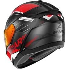 Шлем SHARK RIDILL 2 BERSEK BLACK WHITE RED