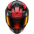 Шлем SHARK RIDILL 2 BERSEK BLACK WHITE RED
