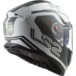 Шлем LS2 FF811 VECTOR II METRIC WHITE TITAN.SILVER-06