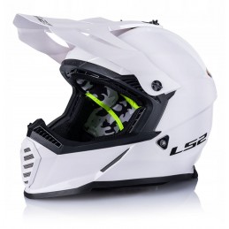 Шлем LS2 MX437 FAST EVO SOLID WHITE