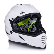 Шлем LS2 MX437 FAST EVO SOLID WHITE