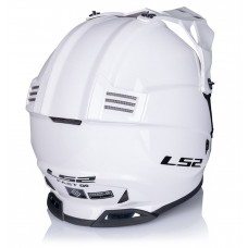 Шлем LS2 MX437 FAST EVO SOLID WHITE