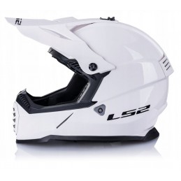 Шлем LS2 MX437 FAST EVO SOLID WHITE