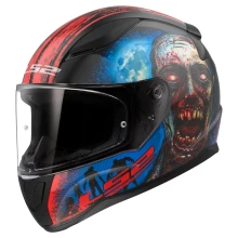 Шлем LS2 FF353 RAPID II ZOMBIE BLACK RED-06