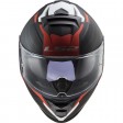 Мотоциклетный шлем LS2 FF800 STORM II NERVE MATT BLACK RED-06