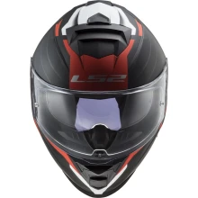 Шлем LS2 FF800 STORM II NERVE MATT BLACK RED-06