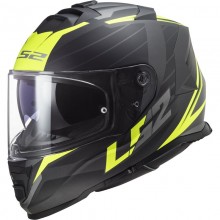 Мотоциклетный шлем LS2 FF800 STORM II NERVE M.BLACK H-V YELLOW-06