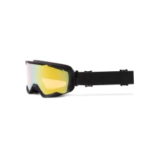 Очки IMX SNOW BLACK MATT/BLACK ДВОЙНОЕ СТЕКЛО GOLD IRRIDIUM + BROWN