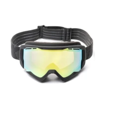 Очки IMX SNOW BLACK MATT/BLACK ДВОЙНОЕ СТЕКЛО GOLD IRRIDIUM + BROWN