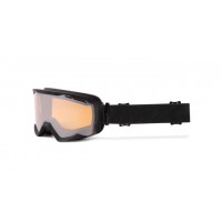 Очки IMX SNOW BLACK MATT/BLACK ДВОЙНОЕ СТЕКЛО CLEAR + BROWN