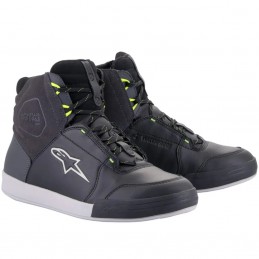 Ботинки ALPINESTARS CHROME DRYSTAR BLACK/DARK GRAY/FLUO YELLOW 