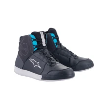 Ботинки ALPINESTARS LADY CHROME DRYSTAR BLACK ASPHALT/TURQUOISE 