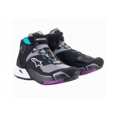 Ботинки ALPINESTARS LADY CR-X DRYSTAR RIDING BLACK/GRAY/PLUM TEAL