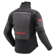 Куртка текстильная REBELHORN CUBBY V BLACK/ANTHRACITE/RED