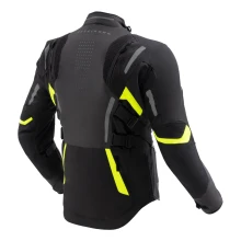 Куртка текстильная REBELHORN HIKER IV BLACK/ANTHRACITE/FLO YELLOW