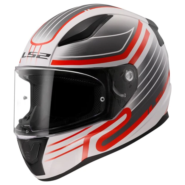 Шлем LS2 FF353 RAPID II CIRCUIT WHITE RED-06
