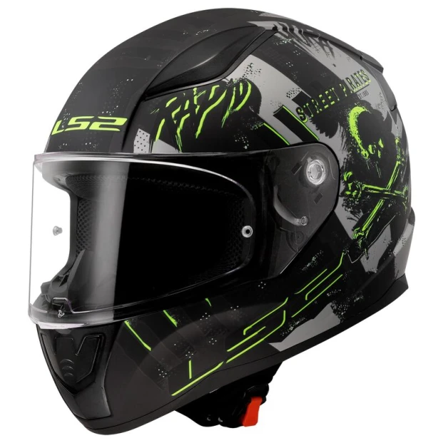 Шлем LS2 FF353 RAPID II PIRATES M.TITANIUM-06