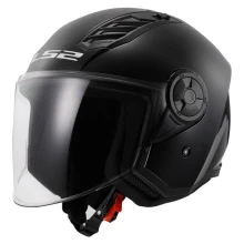 Шлем LS2 OF616 AIRFLOW II SOLID GLOSS BLACK-06